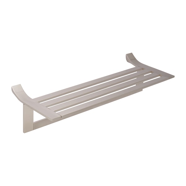 Ginger 24" Hotel Shelf With Towel Bar in Satin Nickel 4743-24/SN - main